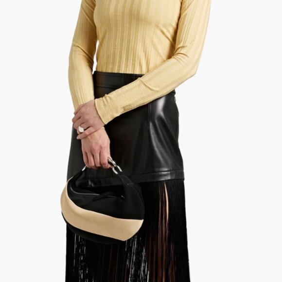 Jonathan Simkhai Sz XS Janelle cutout ribbed Tencel-blend jersey top - Picture 4 of 5